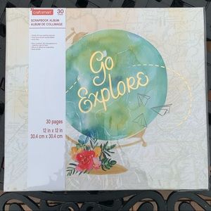 12 x 12, 30 page Scrapbook